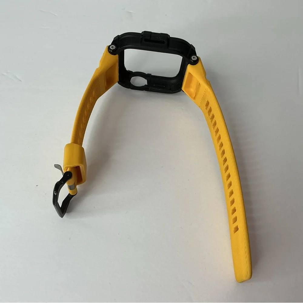 Yellow Protective Smartwatch Case with Matching Band